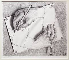 Blog 'Drawing Hands' MC Escher