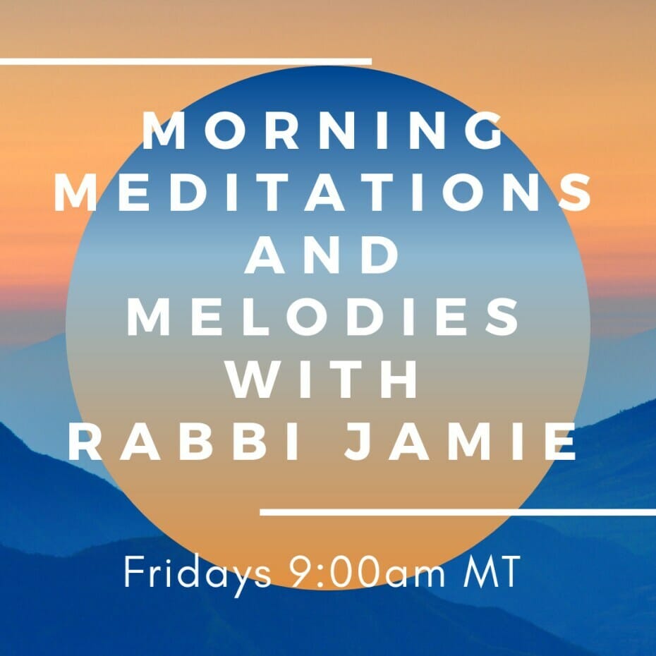 Music and Meditation with Rabbi Jamie 1